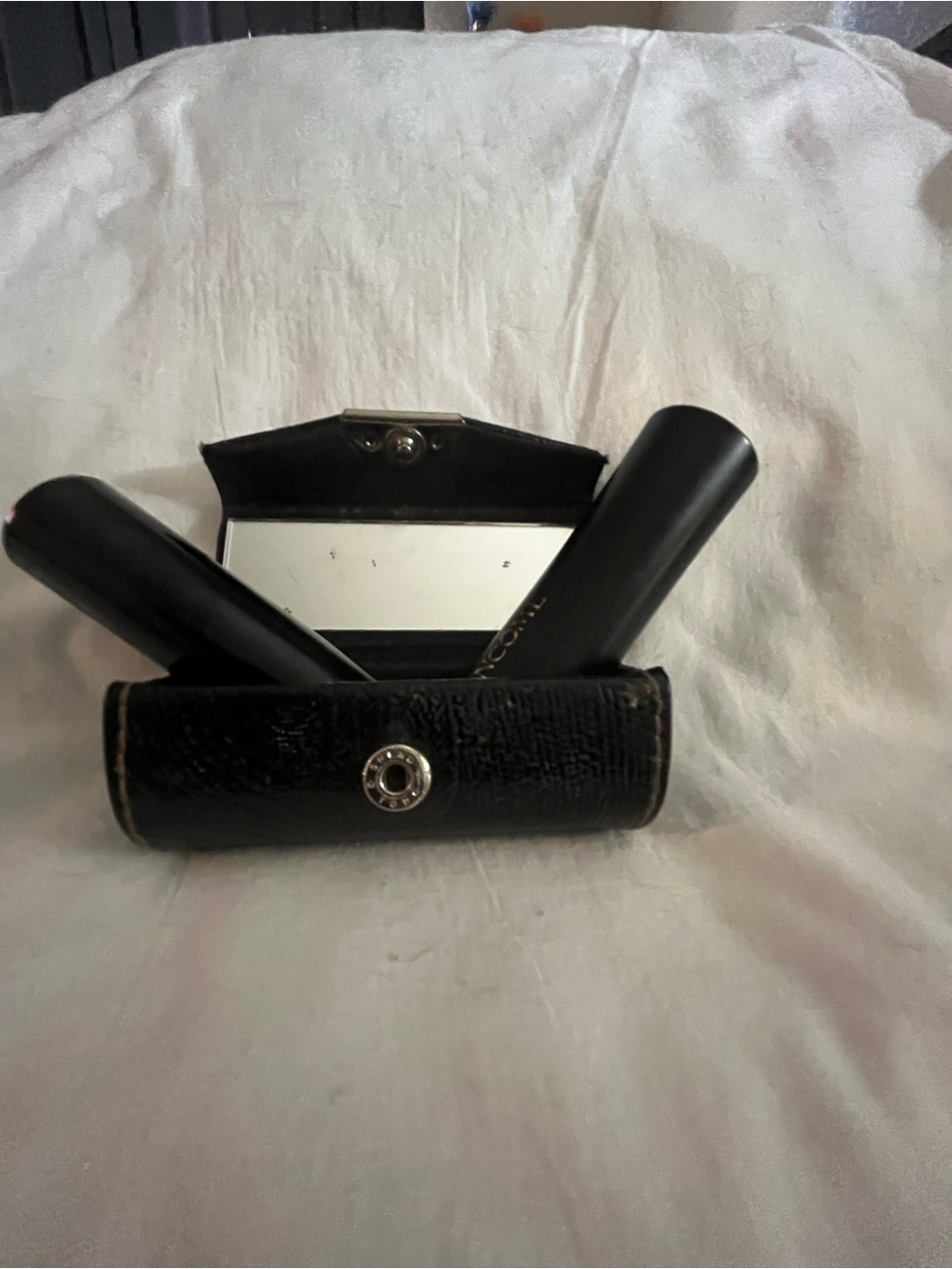 Lancome Lipstick Trio in Black Tubes